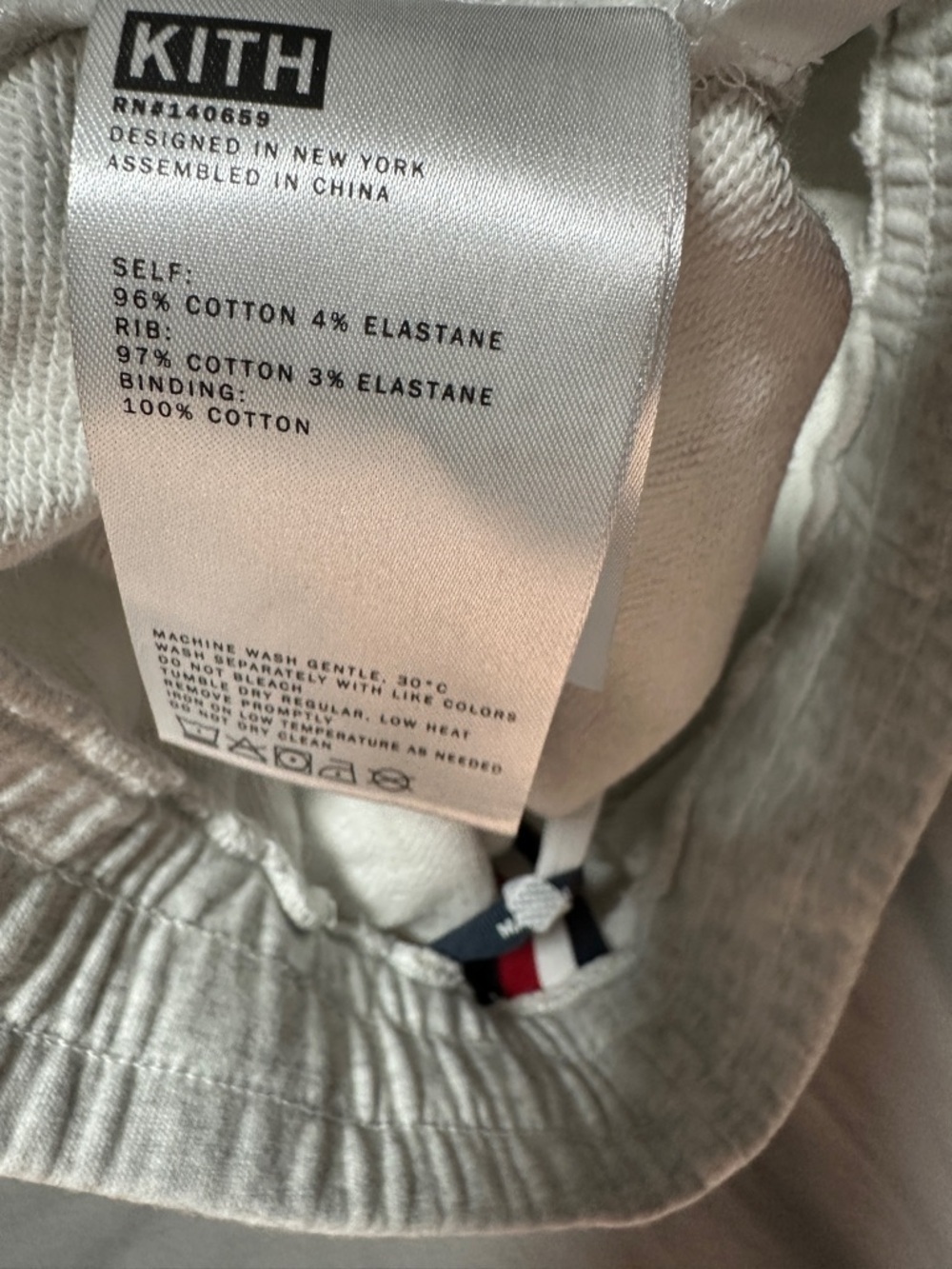 Kith Team USA Olympic Rings Shorts Gray XL NWT Terry - Picture 10 of 10